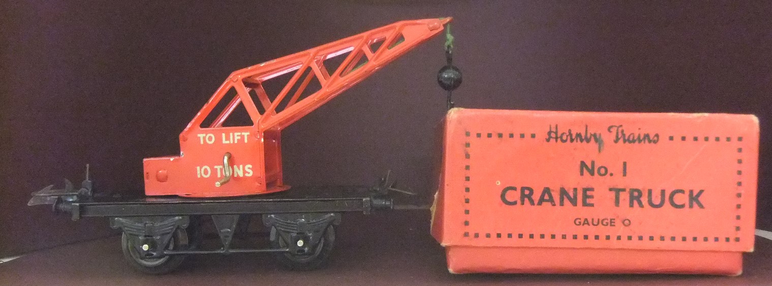 Hornby 0-scale No:1 Crane truck