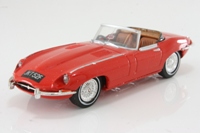1:43 1968 Jaguar E-type Open Cabriolet - Red