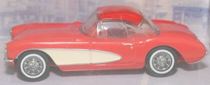 1:43 1959 Chevrolet Corvette - Red & Cream