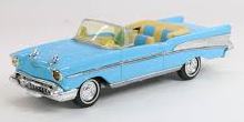 1:43 1958 Chevrolet Convertible - Turquoise