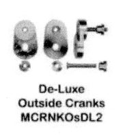 Markits DeLuxe Outside Cranks x 2