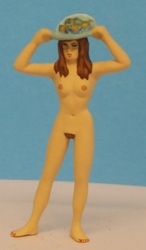 Omen - Nude girl, wearing a hat