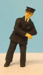 Omen - Goods guard leaning out - suit GWR brakevan