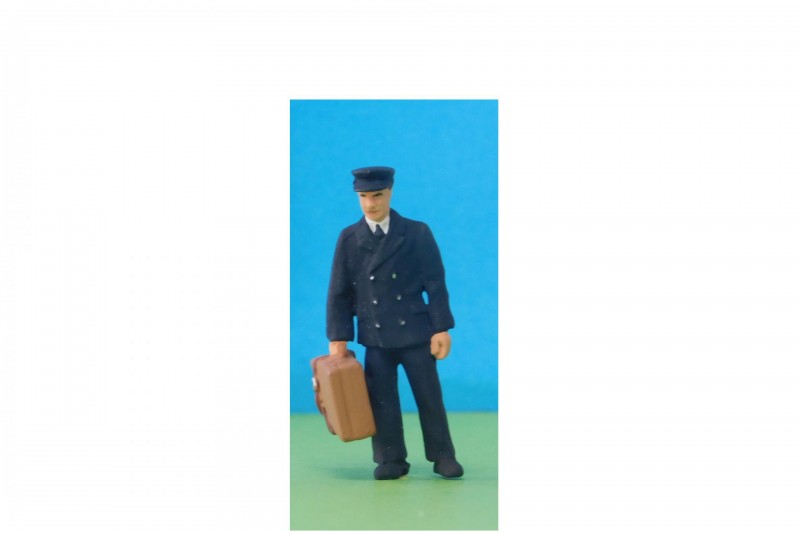 Omen - Porter standing holding a suitcase