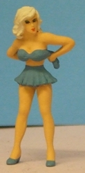 Omen - Girl with a bikini top & short flared skirt 