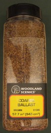 Woodland Scenics Ballast - Brown (57.7  cubic inches)