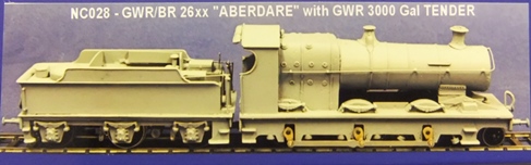 GWR/BR-WR 26xx 2-6-0 'Aberdare & GWR tender'