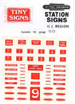 B.R. Station Signs [North Eastern Region]