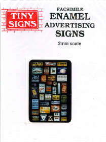 Enamel Advertising Signs Set Three