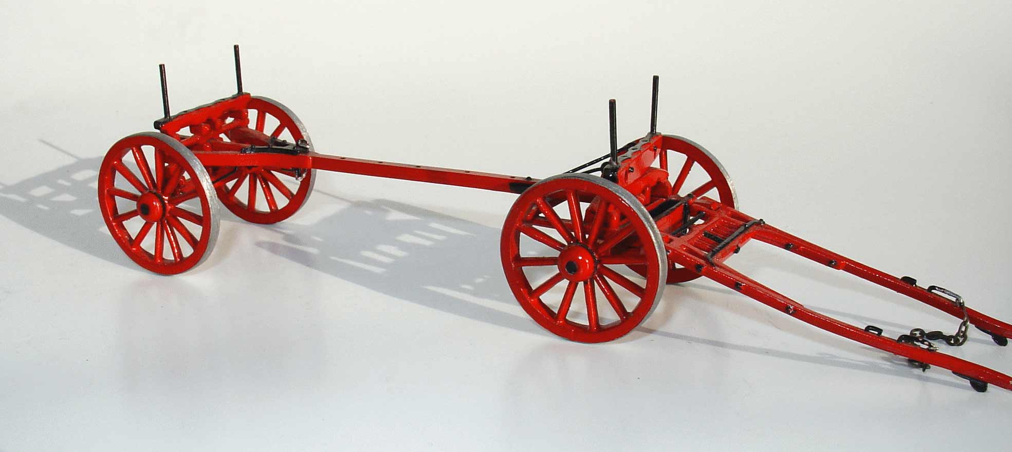 0-scale Duncan Models Farm-type Pole-wagon kit