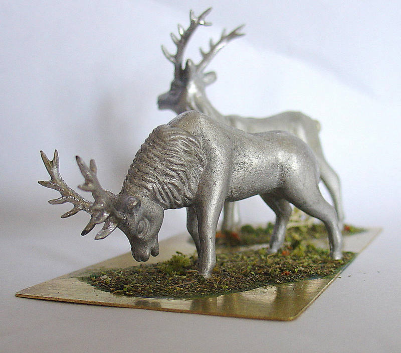 0-scale Duncan Models Stag with head-up