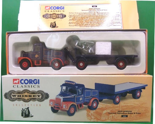 1:50-scale Cortgi Classics Scammell Hoghwayman Ballast & Trailer 