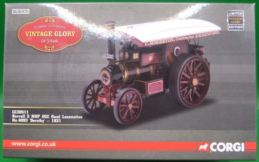 Corgi 20511: 1:50-scale Burrell 5NHP Road Locomotive - Dorothy  