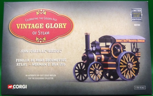 Corgi 80104: 1:50-scale Fowler B6 Road Locomotive - Atlas