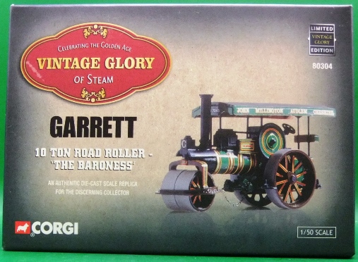 Corgi 80304: 1:50-scale Garrett Steamroller - The Baroness