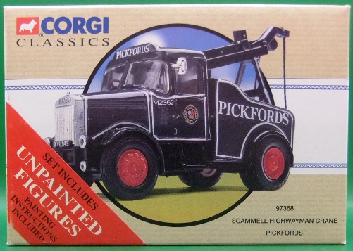 Corgi 97368: 1:50-scale Scammell Highwayman Recovery Truck - Pickfords