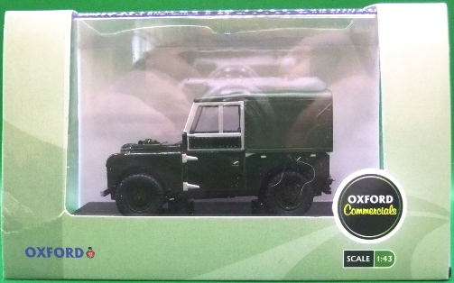 1:43 Oxford Diecast Landrover 88 - With Canvas Tilt