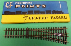 Pre-owned Graham Farish Formoway 2ft radius Right-hand Point