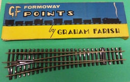 Pre-owned Graham Farish Formoway 3ft radius Left-hand point