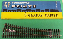 Pre-owned Graham Farish Formoway 3ft radius Right-hand point