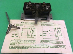 Pre-owned Hammant & Morgan SM3 Point motor complete.