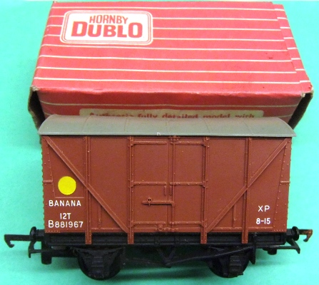 Pre-owned Hornby Dublo 4301 Banana Van conversion