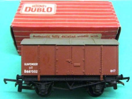 Pre-owned Hornby Dublo 4313 Gunpowder Van conversion