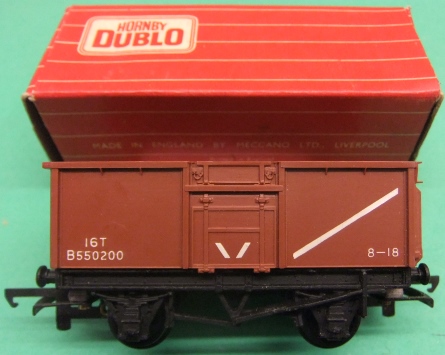 Pre-owned Hornby Dublo 4656 Mineral Wagon in Brown conversion