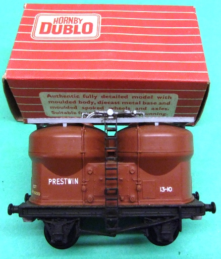 Pre-owned Hornby Dublo 4658 Prestwin silo wagon conversion 