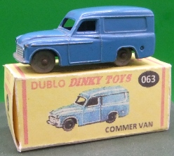 Dublo Dinky 063 Commer 8cwt Van