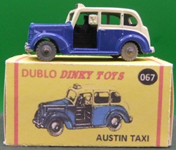 Dublo Dinky 067 Austin FX3 Taxi