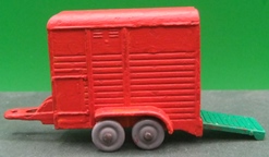 Dublo Dinky 075 Smiths Horsebox with tailgate