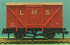 Wrenn W5030 Ventilated Van L.M.S. with Hornby Dublo couplings