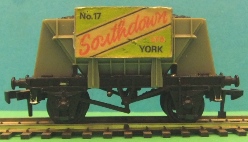 Wrenn W 5006 Ore Wagon 'Southdown' (Grey) with Hornby Dublo couplings