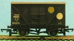 Dapol 4F-016-009 GWR Steam Banana Van on Wrenn Chassis