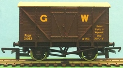 Wrenn W???? Ventilated Van -GWR Fish  - Brown