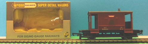 Wrenn W4310 BR Brown Brake Van (E)