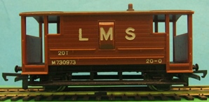 Wrenn W4311 Brake Van - LMS