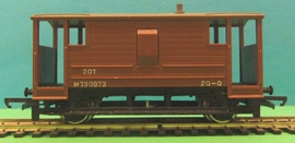 Wrenn W4311X Brake Van BR (M) - Brown