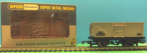 Wrenn W4655 BR Mineral Wagon - Grey