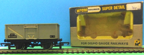 Wrenn W4655 BR Mineral Wagon - Grey