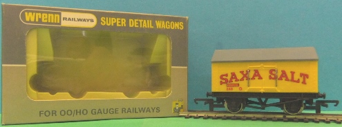 Wrenn W4665P Salt Wagon - SAXA - Yellow