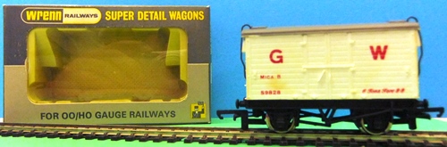 Wrenn W5019 GWR Mica-B Van