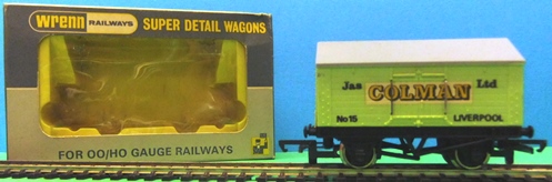 Wrenn W 5024A Salt Wagon - Colman - Green