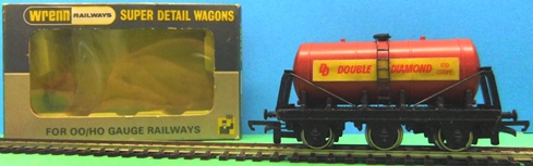 Wrenn W5044 6-wheeled Tank Wagon - Double Diamond