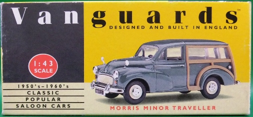 1:43 Lledo Vanguards Morris 1000 Traveller - Almond Green