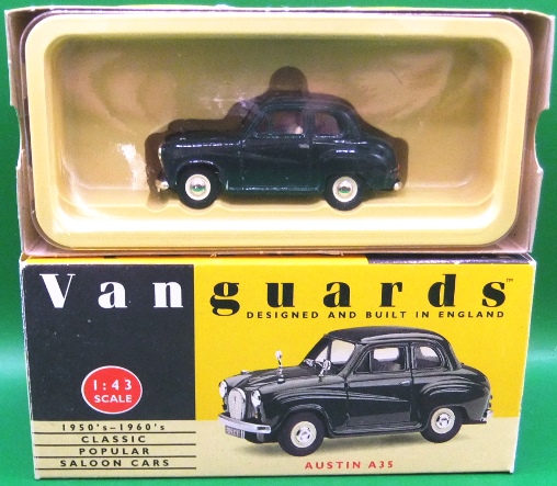 1:43 Lledo Vanguards Austin A35 - Green